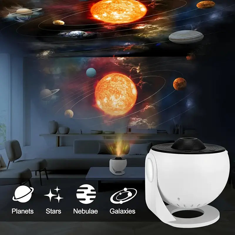 UnboxSeal - Galaxy Star Projector – Adjustable Focus LED Night Light