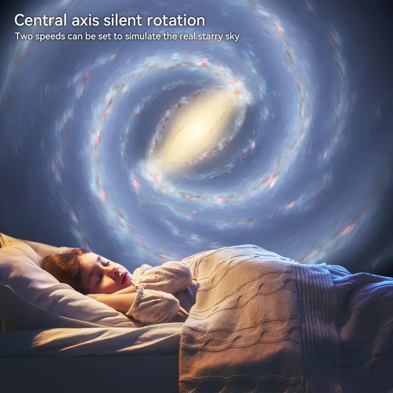 UnboxSeal - Galaxy Star Projector – Adjustable Focus LED Night Light