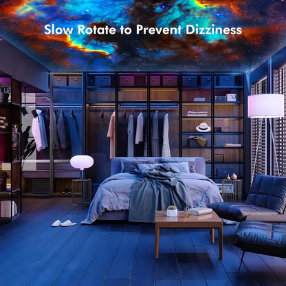UnboxSeal - Galaxy Star Projector – Adjustable Focus LED Night Light