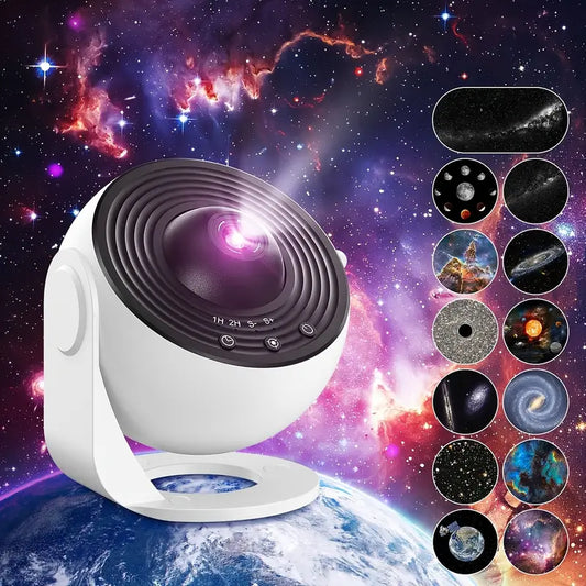 UnboxSeal - Galaxy Star Projector – Adjustable Focus LED Night Light