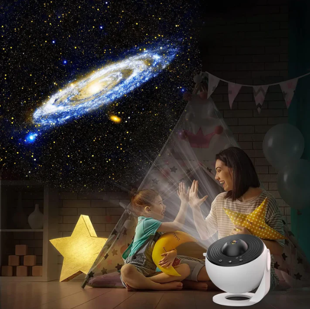 UnboxSeal - Galaxy Star Projector – Adjustable Focus LED Night Light